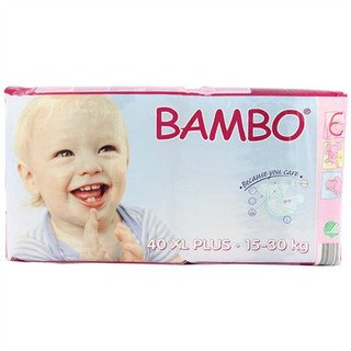 Bambo 班博 绿色生态系列 纸尿裤 经典款 XL40片