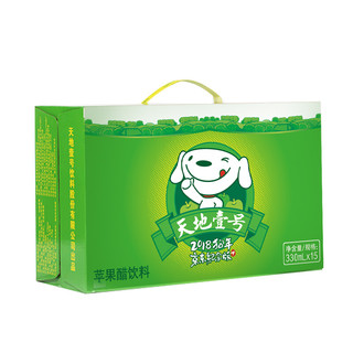 天地壹号 苹果醋饮料  电商纤细版330ml*15罐