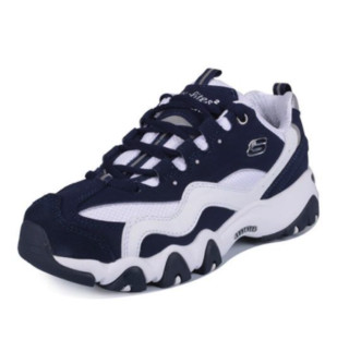 SKECHERS 斯凯奇 D'lites 2.0 女子休闲运动鞋 99999069/WNV 蓝白 40