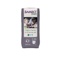 Bambo 班博 Dreamy系列 青少年拉拉裤 小号10片 4-7岁女孩