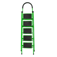 GULEINUOSI 古雷诺斯 N601-06 家用折叠梯子 绿色 五步