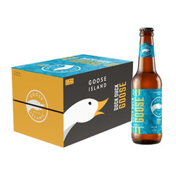 GOOSE ISLAND 鹅岛 嘎嘎鹅 轻盈印度淡色艾尔精酿啤酒IPA 355ml*12瓶