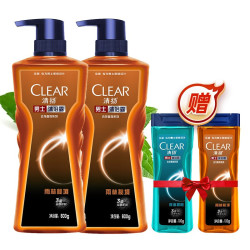CLEAR 清扬 男士古龙香氛沐浴露 600g+100g赠600g+100g
