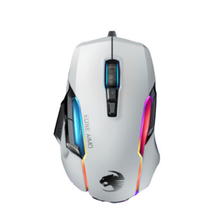 ROCCAT 冰豹 魔幻豹 KONE AIMO 艾摩大师版 有线鼠标 16000DPI RGB 白色