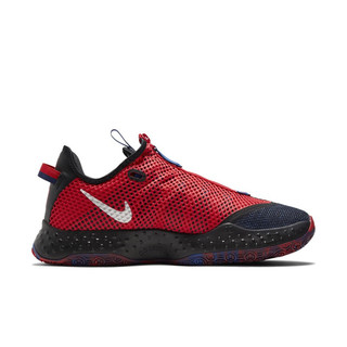 NIKE 耐克 Paul George 4 EP 男子篮球鞋 CD5082-006 藏蓝/红色/金属银 40.5