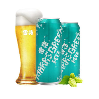 SNOWBEER 雪花 马尔斯绿 啤酒 500ml*12听