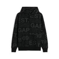 Gap 盖璞 男女款连帽卫衣 656250 黑色 M