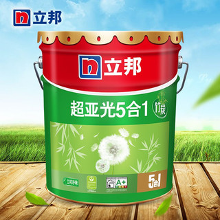 立邦 净味五合一乳胶漆 18L