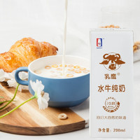 88VIP：乳鹰 南国乳业水牛奶纯水牛奶200ml×12盒儿童学生营养早餐纯奶整箱装 1件装