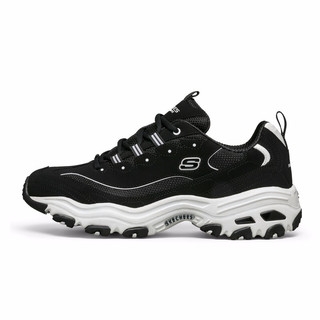 SKECHERS 斯凯奇 D'LITES系列 男子休闲运动鞋 52675/BLK 黑白 42