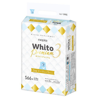 nepia 妮飘 Whito Premium系列 婴儿尿裤 S66片