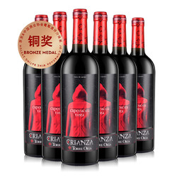 Torre Oria 奥兰 小红帽陈酿干红葡萄酒 750ml*6瓶