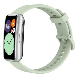 HUAWEI 华为 WATCH FIT 活力款 智能手表 46mm 薄荷绿聚合纤维表盘 薄荷绿硅胶表带(血氧、GPS)