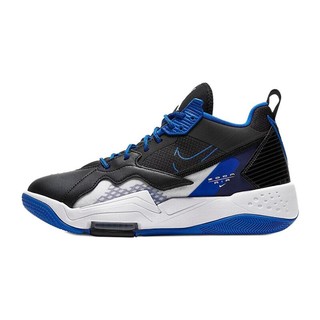 AIR JORDAN Jordan Zoom 92 男子篮球鞋 CK9183-004 黑色/白色/皇家蓝 46