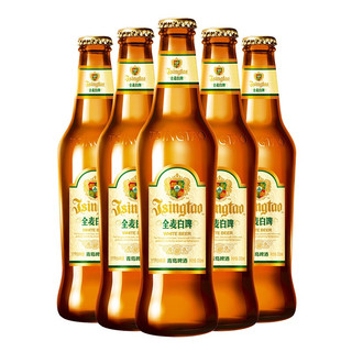 TSINGTAO 青岛啤酒 全麦白啤 330ml*12瓶