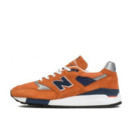 new balance 998系列 男子跑鞋 M998CTL 橙/灰/藏青 44.5