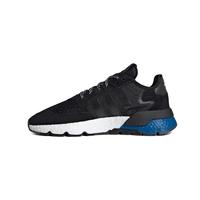 adidas Originals Nite Jogger 中性休闲运动鞋 FW5331 黑色/丰盈蓝/浅猩红 37