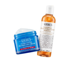 Kiehl's 科颜氏 护肤套装 (高保湿清爽面霜50ml+金盏花爽肤水250ml)