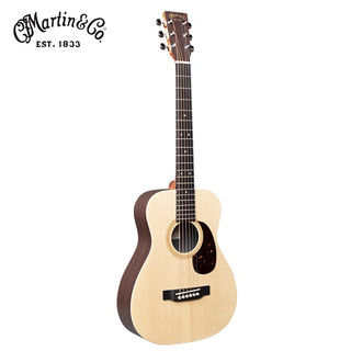 马丁（MARTIN）LX1RE单板旅行电箱吉他34英寸云杉面板玫瑰木背侧板 新品原装进口