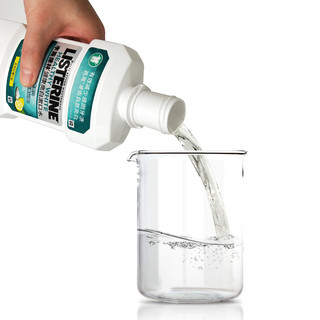 LISTERINE 李施德林 高阶护理系列 健康亮白漱口水 500ml*4瓶