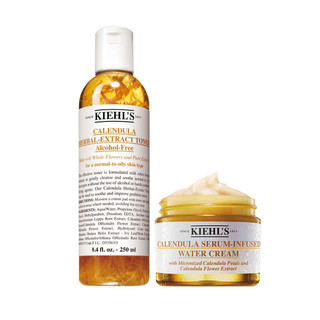 Kiehl's 科颜氏 金盏花护肤套装 (爽肤水250ml+水活霜50ml)