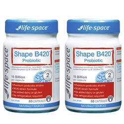 life space 益倍適 Life-Space B420纖體益生菌 60粒/瓶*2瓶