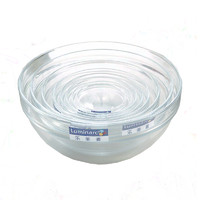 Luminarc 乐美雅 玻璃沙拉碗套装  6件套