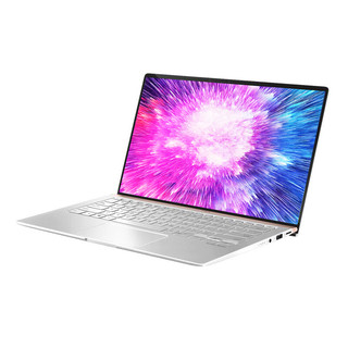 ASUS 华硕 灵耀 Deluxe14 14.0英寸 轻薄本 银色(酷睿i5-8265U、8GB、512GB SSD、1080P、LED、U4300)