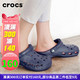 Crocs 卡骆驰 Crocs卡骆驰男鞋女鞋2021春夏新款户外运动鞋缓震柔软耐磨贝雅沙滩平底鞋洞洞凉鞋拖鞋10126 10126-410/贝雅/深蓝 M8W10/26cm/41-42