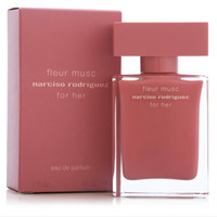 纳茜素(Narciso Rodriguez) Narciso纳茜素同名玫瑰麝香粉盒黑瓶持久香水 玫瑰麝香50ml