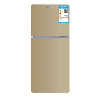 snowbeer 雪花 bcd-72a138 直冷双门冰箱 72l 金色