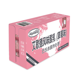 Alpiland 艾歌德 风味乳酸 草莓味 4.8kg