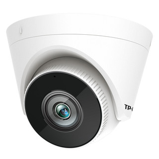TP-LINK音频摄像头400万室外监控poe供电SD卡红外夜视高清监控设备套装摄像机TL-IPC445HP-S 焦距2.8mm