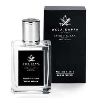 Acca Kappa艾克卡帕 白麝香/白苔中性持久男士女士淡香水香氛 白苔EDP100ml