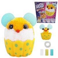 绒豆豆儿童玩具创意diy手工制作老鼠玩偶女生毛绒娃娃公仔女童男女孩溶豆豆2代绒豆豆 起司鼠