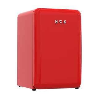 HCK 哈士奇 BC-70R 直冷单门冰箱 64L 红色