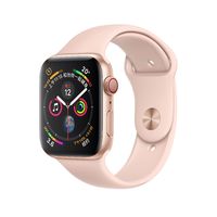 Apple 苹果 Watch Series 5 智能手表 44mm GPS+蜂窝网络版 金色铝金属表壳 粉砂色运动型表带（血压、GPS、血氧、ECG）