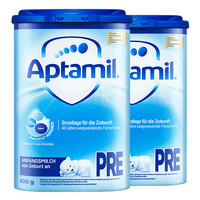 Aptamil 爱他美 经典版 婴儿奶粉 德版 Pre段 800g*2罐 易乐罐