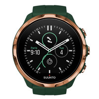 SUUNTO 颂拓 Spartan Sport Wrist HR 智能手表 50mm 古铜绿精钢表盘 古铜绿硅胶表带(GPS)