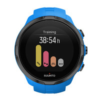 SUUNTO 颂拓 Spartan Sport Wrist HR 智能手表 50mm 天空蓝精钢表盘 天空蓝硅胶表带(GPS)