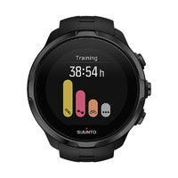 SUUNTO 颂拓 Spartan Sport Wrist HR 智能手表 50mm 酷黑精钢表盘 酷黑硅胶表带(GPS)