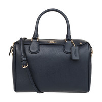 COACH 蔻驰 女士手提波士顿包 F57521IMMID 藏蓝色 小号