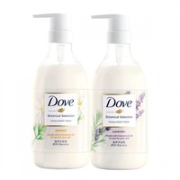 Dove 多芬 植萃沐浴乳套装 (薰衣草500g+茉莉500g)