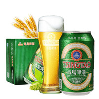 TSINGTAO 青岛啤酒 经典11度啤酒 330ml*12听