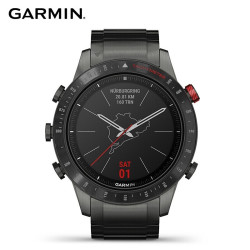 GARMIN 佳明 佳明(GARMIN)MARQ-Drive-赛车手 陶瓷表圈钛合金表壳高端智能户外GPS跑步游泳高尔夫蓝宝石镜面商务腕表