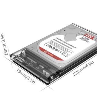 ORICO 奥睿科 2.5英寸 SATA移动硬盘盒 USB 3.0 2139U3
