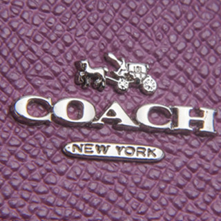 COACH 蔻驰 女士手提波士顿包 F57521SVMV 深紫色 小号