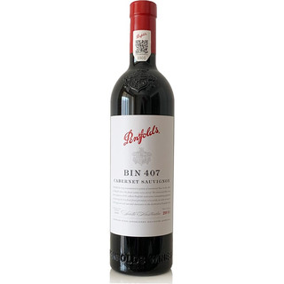 Penfolds 奔富 BIN407 赤霞珠干型红葡萄酒 6瓶*750ml套装 整箱装