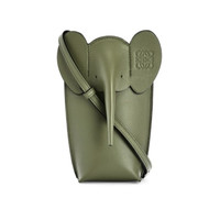 经典牛皮革小象袋 Avocado Green - LOEWE