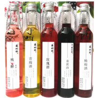 苏州桥 果酒组合装 混合口味 300ml*5瓶（玫瑰酒+桃花酒+桑葚酒+杨梅酒+青梅酒）